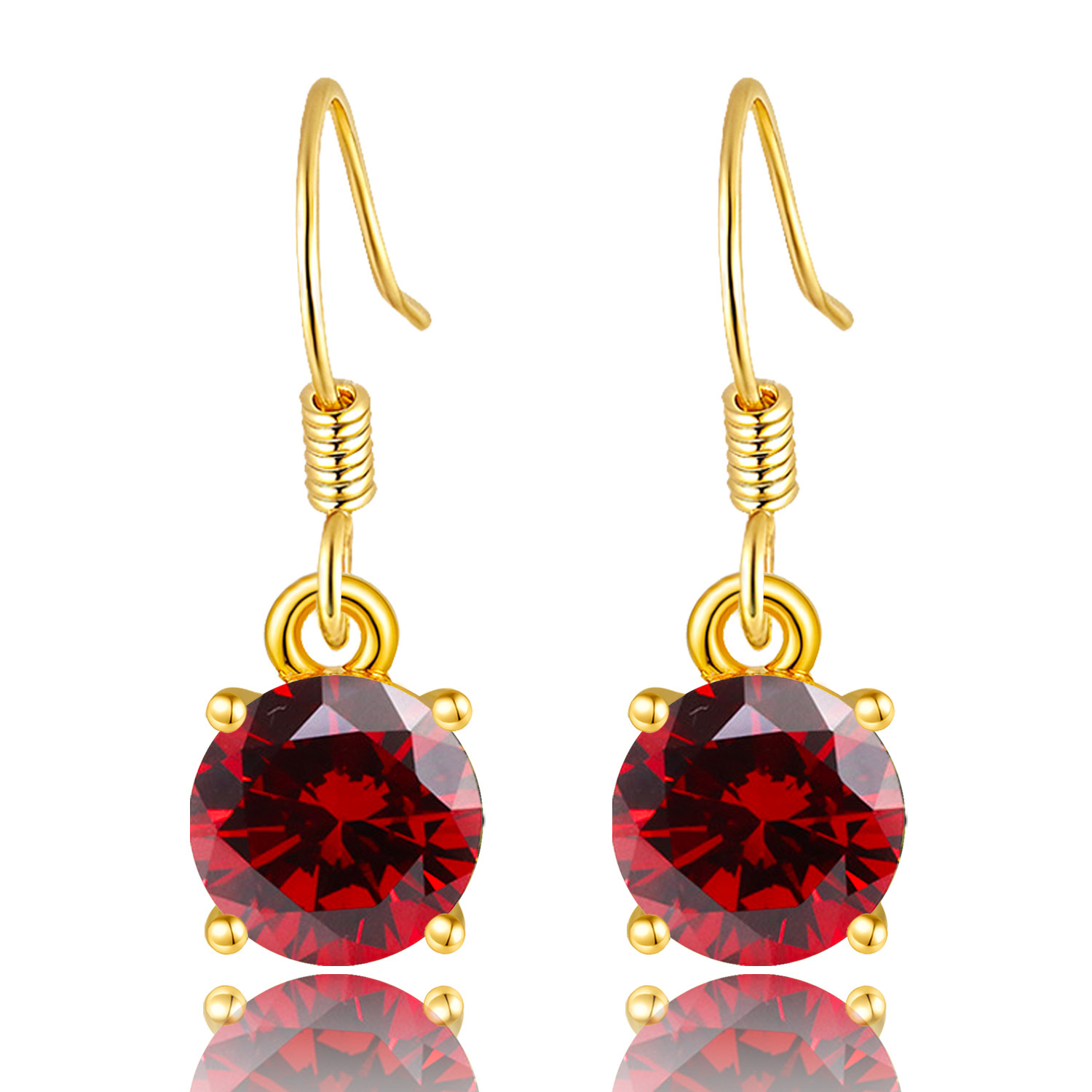 TEMU Fashion Earrings For Women, A Pair Of Earrings Set With 4-carat 5a Zirconia Stones, Men's Jewelry, Men's Earrings, Minimalist Earrings With