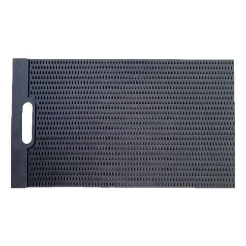 heavy duty fish fillet bait cutting board non slip mat for filleting cleaning and cutting rollable and large size 14 x 28 inches black