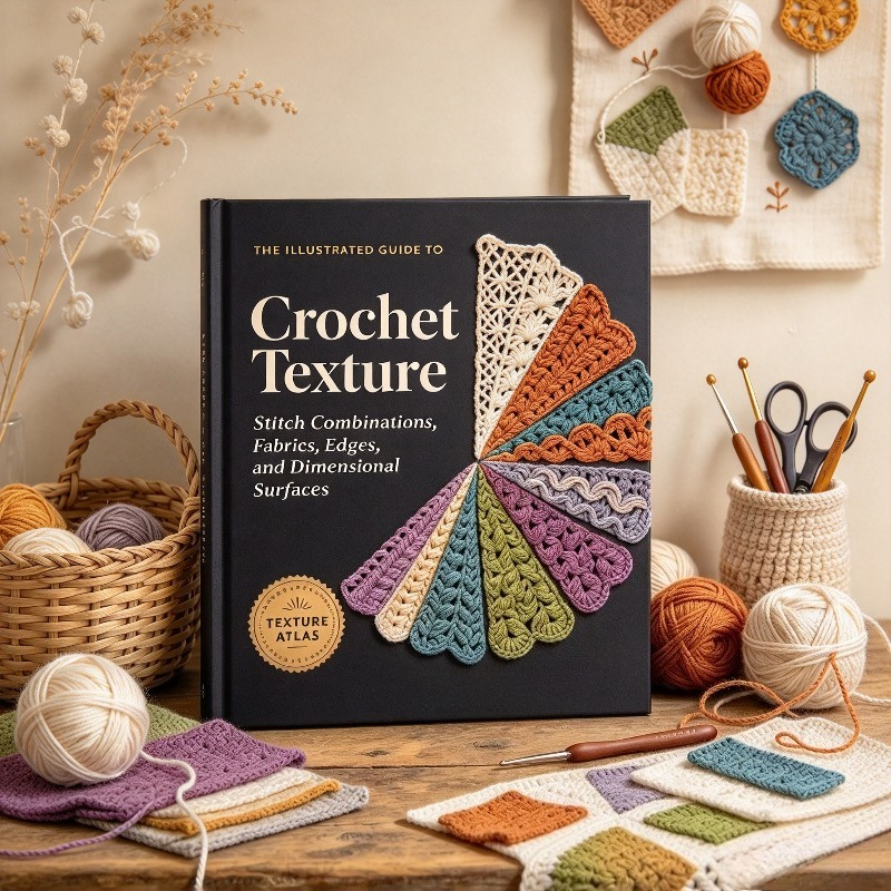 Crochet Texture Bible: Complete Guide to Needlework Patterns