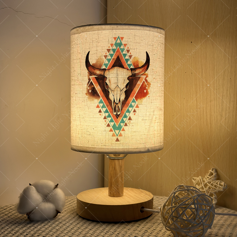 Bird Table Lamp – Cordless Resin Stained Glass Night Light, Battery Operated, For Bedside, Bedroom, Home Office
