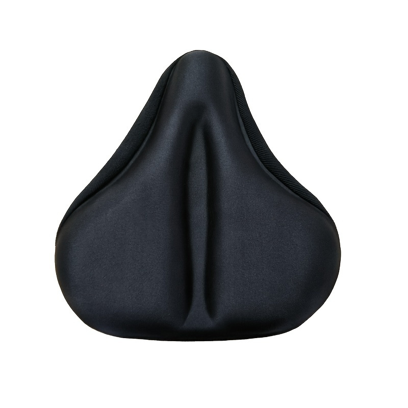 TEMU 1 Coussin de Selle de Vélo Ultra-Large et Épais - Coussin de Selle Confortable en Polyester pour Vélo Électrique de Montagne, Accessoires de