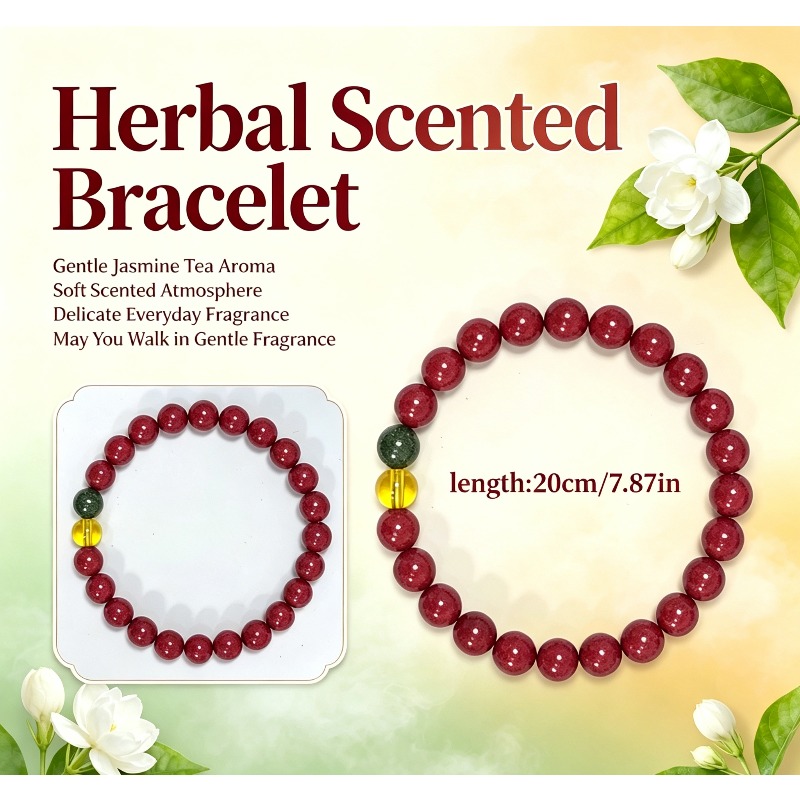 Mithra Lady Jasmine Tea Scented Perfume Bead Bracelet