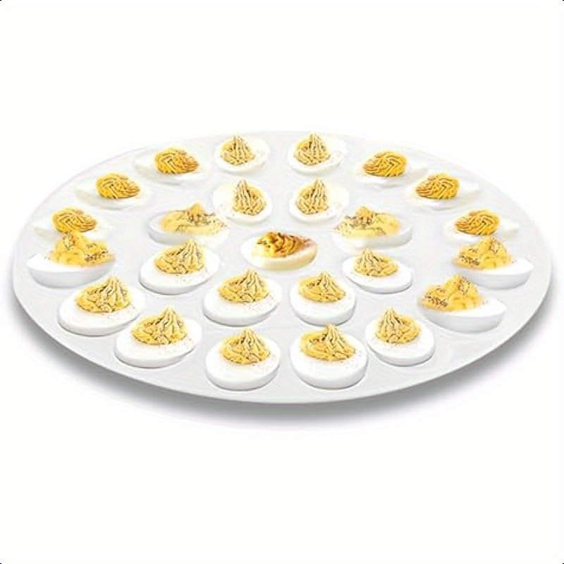 Deviled Egg Carrier Deviled Egg Clear Plastic Crystal Cut Platter