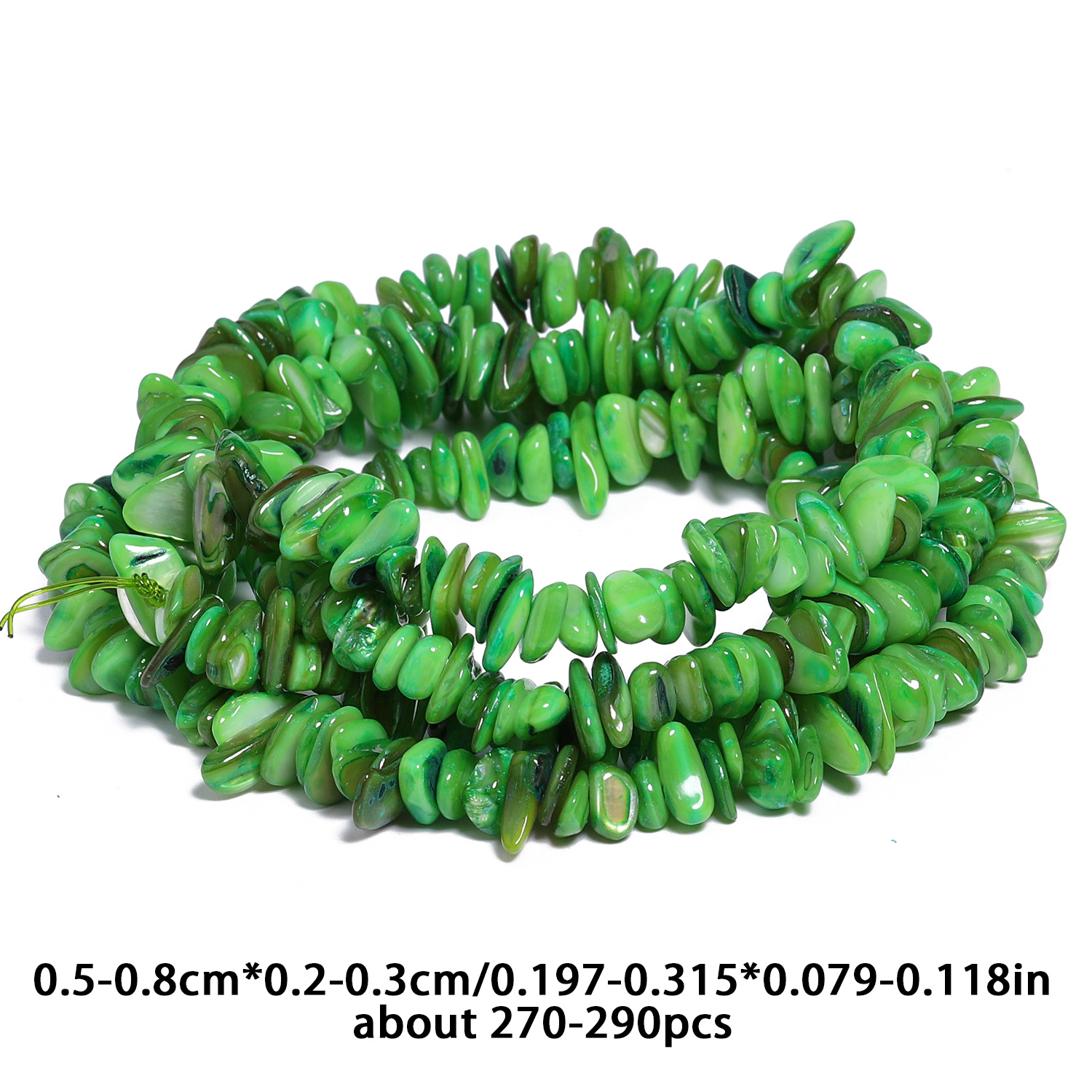 Naturally Shaped Crushed Stone Beads for Jewelry Making