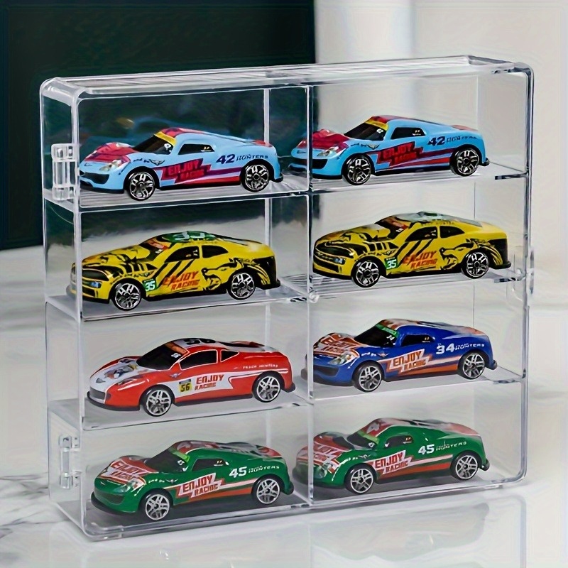 High-quality Acrylic Display Case with 8 Slots - Transparent Art Storage and Transport Box, the Perfect Gift Choice for FestivalsOpen in new tab.