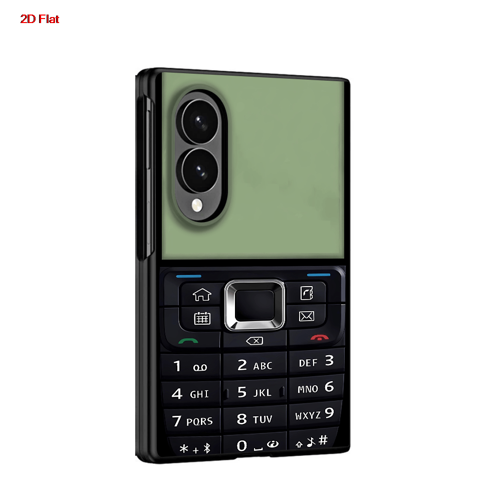 TEMU Phone Case - 2d Flat Funny Abstract Case Suitable For For Galaxy Z Fold8 Wide Z Fold 8 Zfold8 Zfold Wide Phone Cover