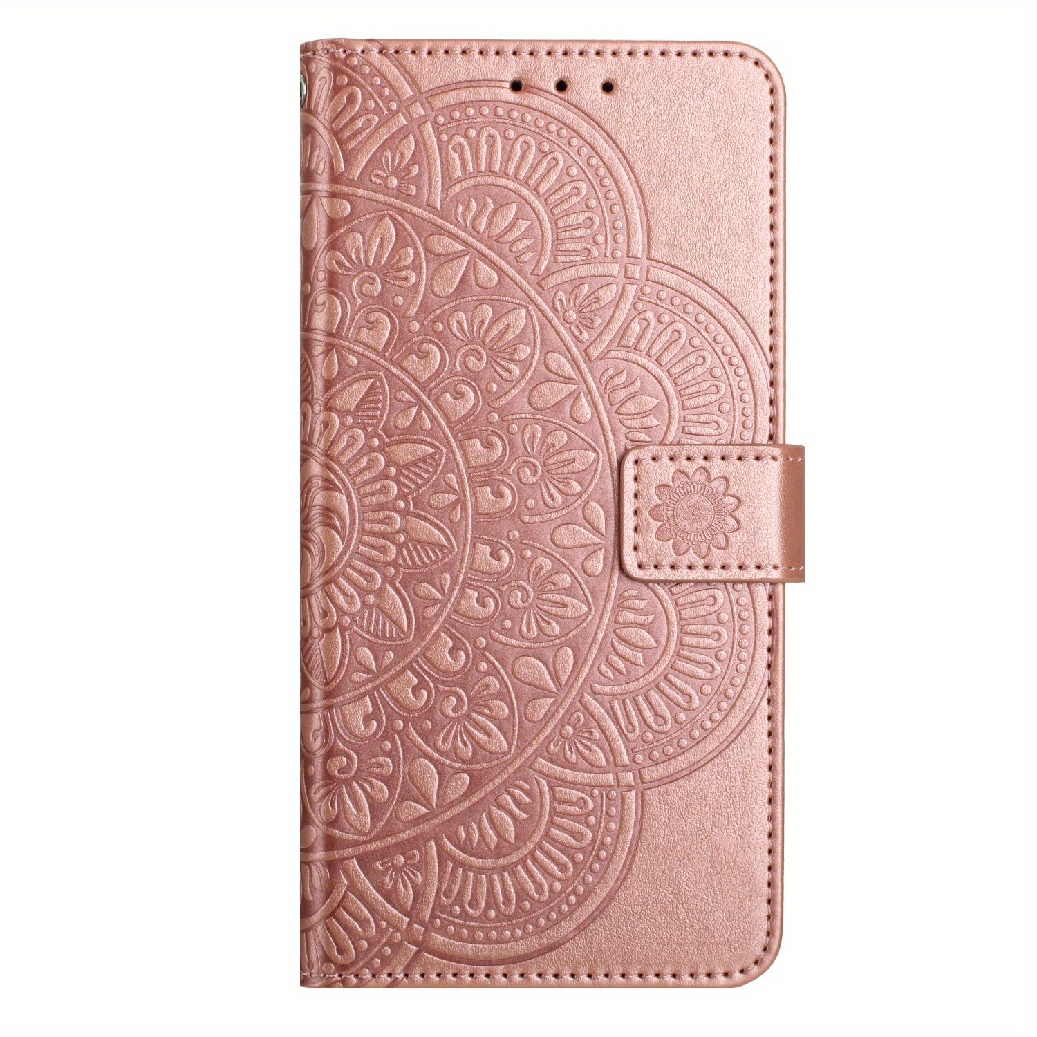 TEMU A Stylish New Rose Golden Half-cover Phone Case Suitable For Men And Women, Compatible With For Iphone Models 16e, 15, 14, 13, 12, , Pro, , X,