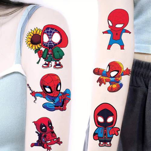 40pcs temporary tattoo stickers poster prints decals birthday party supplies game prizes ideal gift for friends