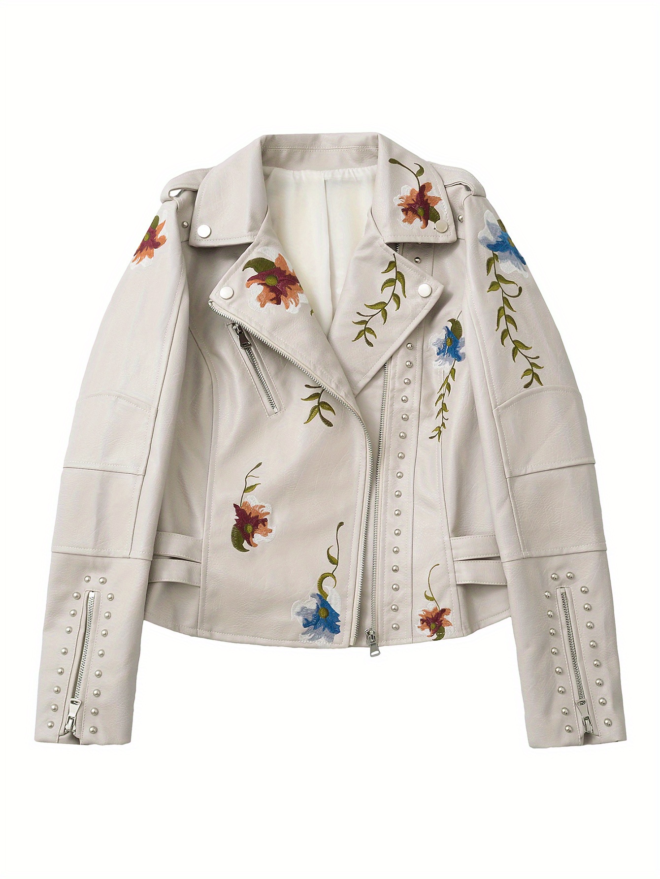 biker jacket sold on Temu United States