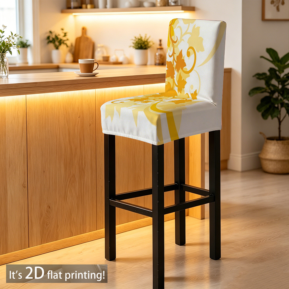 dehnbarer elastischer barhocker bezug fit abnehmbarer