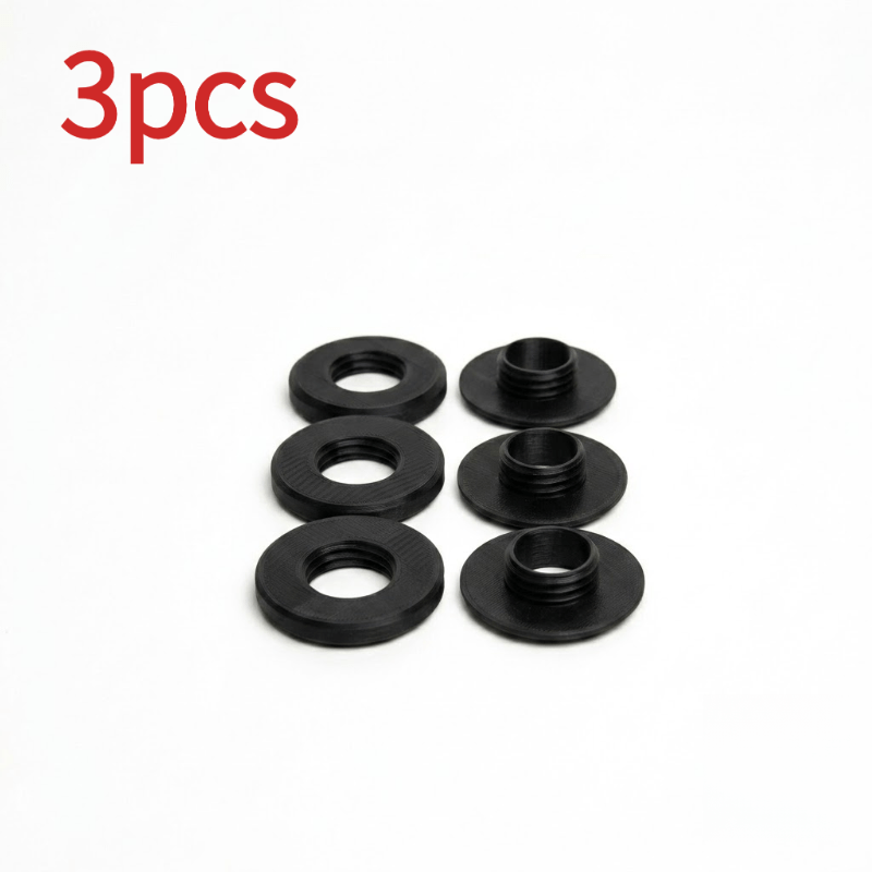TEMU 3 Ojales para lona tipo tornillo, arandelas de resistencia con un diámetro interior de 1.4 mm/0.06 pulgadas, para tiendas de campaña, toldos y