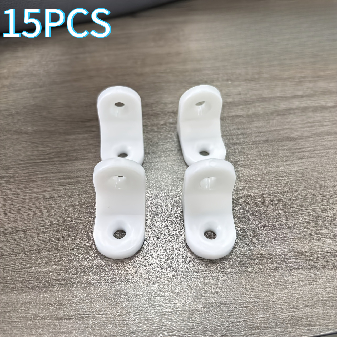TEMU 15-pack Cabinet Shelf Support Pins - 3.5mm Hole L-shaped Right Angle Brackets, Heavy Duty Wardrobe Shelf Supports, Durable Furniture Shelf