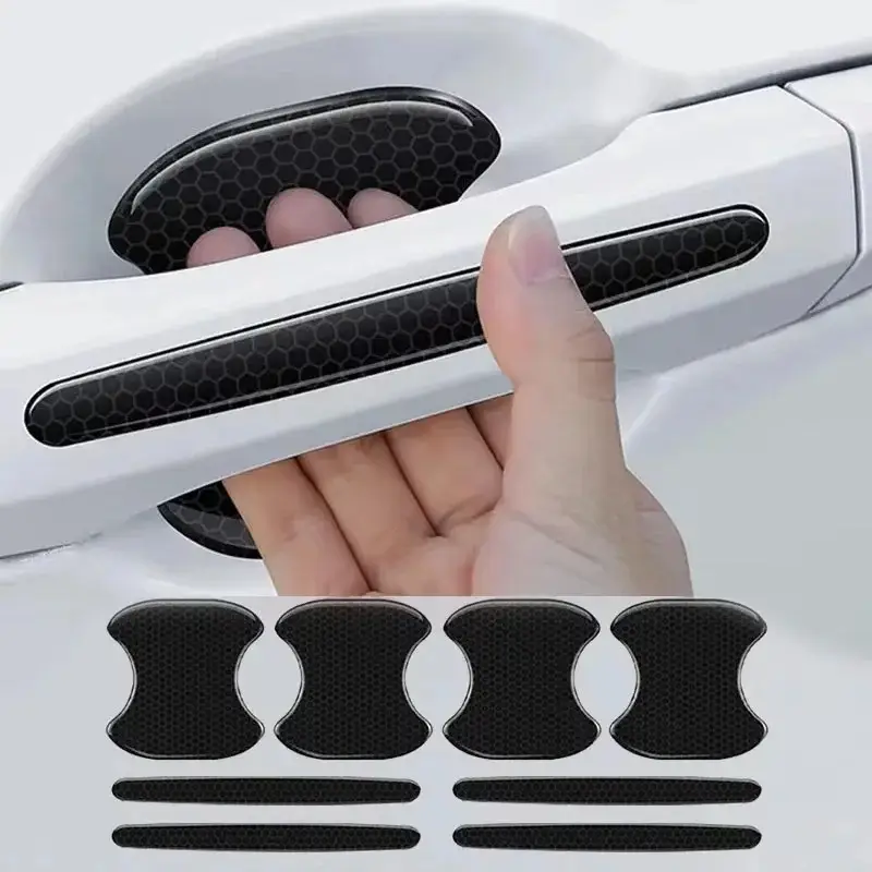 Car Door Handle Protector: Universal, Clear, Anti-Scratch Car Door Handle Protector: Universal, Clear, Anti-Scratch