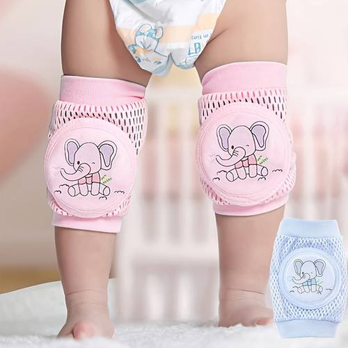 double package baby elephant kneecap portable baby crawling kneecap infant learn to walk knee pad kneecap
