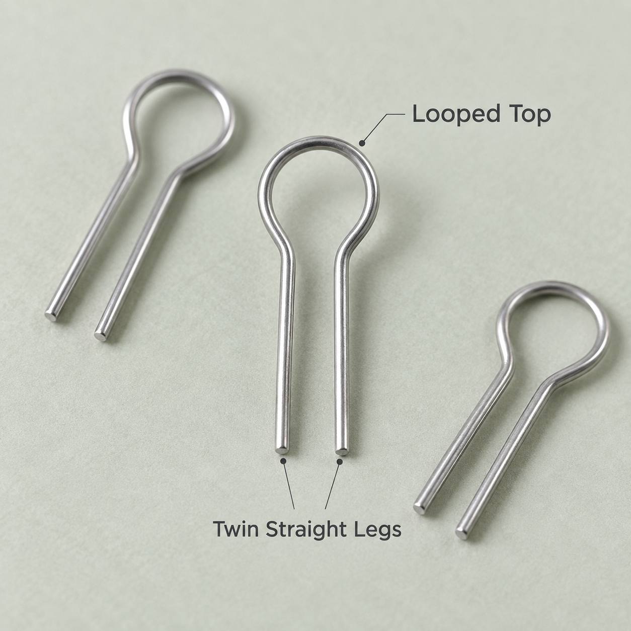 TEMU Set da 30 ganci per sospesi in tungsteno ad resistenza al calore con anelli di bloccaggio regolabili | Strumenti specializzati per appendere per