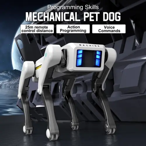 smart programmable robot command dancing stem coding kit with wireless remote futuristic tech gift for family entertainment