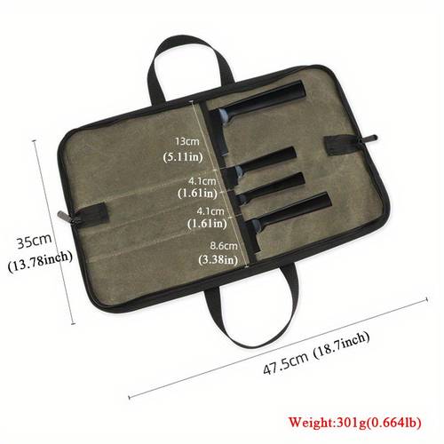 5pcs professional kitchen chef knife set stainless steel chef knife portable oil waxed canvas waterproof oil proof travel knife roll bag professional carbon steel knife sharpener handmade forged boning knife sharp meat cutting knife