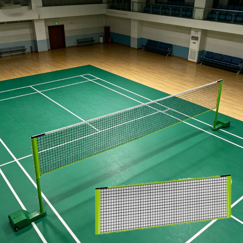 Filet De Badminton Et Tennis Pliable Et Portable – 5 M Ou 6 M, En Nylon, Léger, Pour Intérieur/extérieur – Idéal Pour Camping, Jardin, Loisirs En Famille