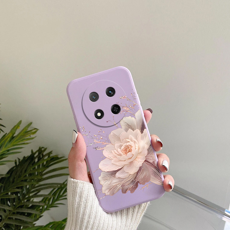 TEMU Phone Case: Flower Cover Phone Case Is Compatible Magic 7 Lite With A Shockproof Matte Back. Without Losing Personality, Unique Visual Effect