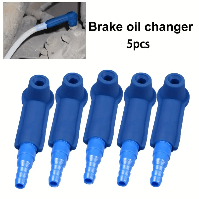 5pcs Brake Fluid Change Tool, Car Brake Fluid Change Tool, Pump Oil Bleed Replacement Air Kitswap Tool Connector