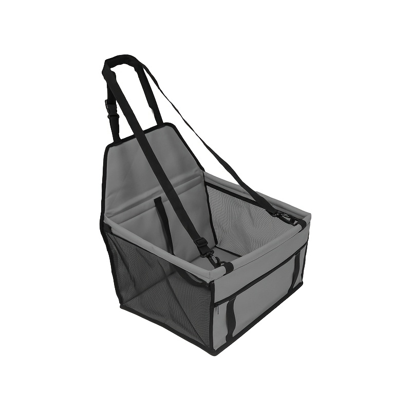 Pet Car Seat, Dog Safety Seat, Car Pet Bed, Pet Travel Supplies, Reinforced Oxford Cloth, Heightening Design, Built-In Seat Belt, Safe And Stable, Essential for Car Travel