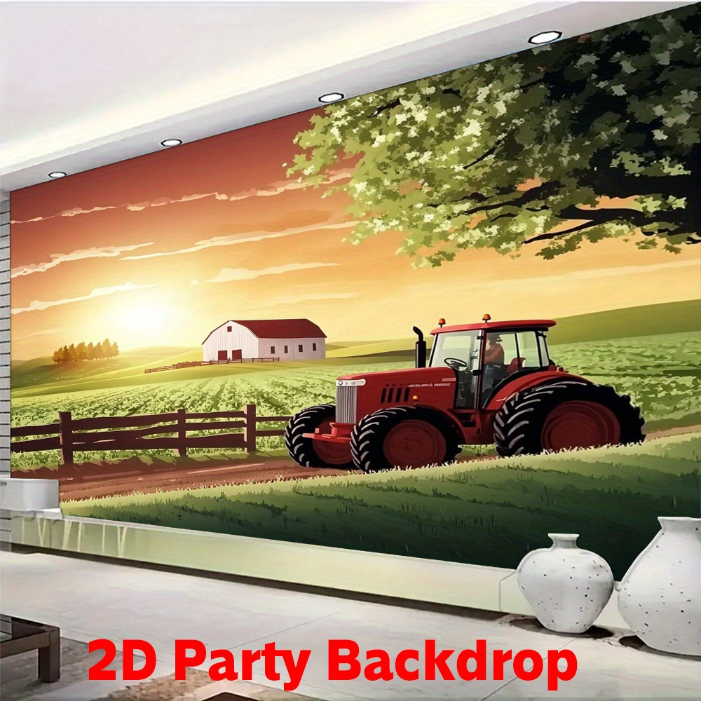 Ballon Decoration Anniversaire, 50 Pcs Ballon Décorations, Fournitures De Fête De Tracteur De