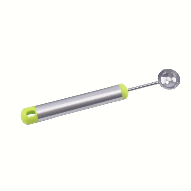 TEMU 1 cuillère à melon en acier inoxydable – Cuillère à fruits et cuillère à crème , gadget de cuisine, manipulation facile, idéal et les