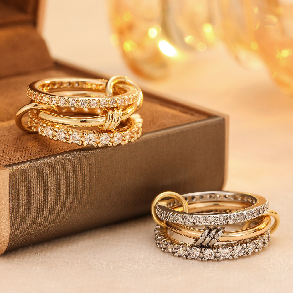 Women's Stackable Rings Party Jewelry Christmas Gift