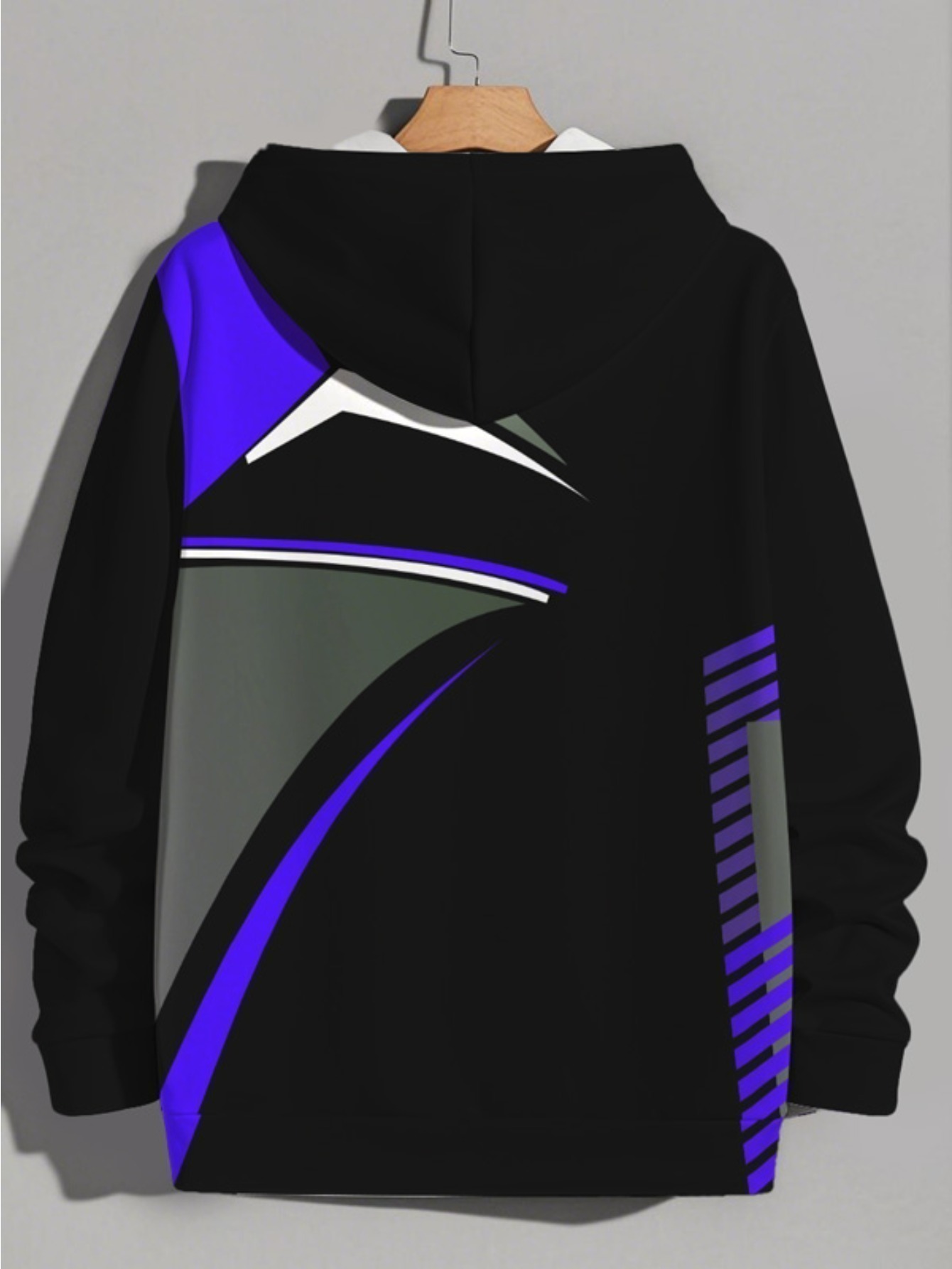 Men's Fashion Casual Hooded Sweatshirt Set, Trendy Brand Letter Print Personality Autumn Style Men's Leisure Wear