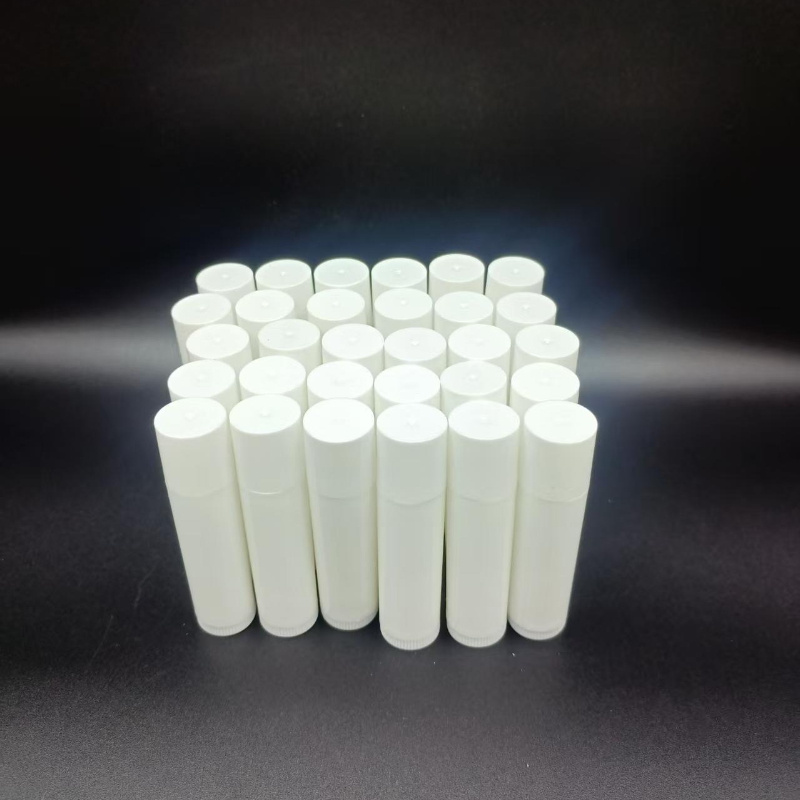 TEMU 30 Empty Plastic Lip Balm Tubes, Each 5.5 Grams, With Twist-, Suitable For Homemade Lipsticks, Lip Balms, And Solid Perfumes, In White