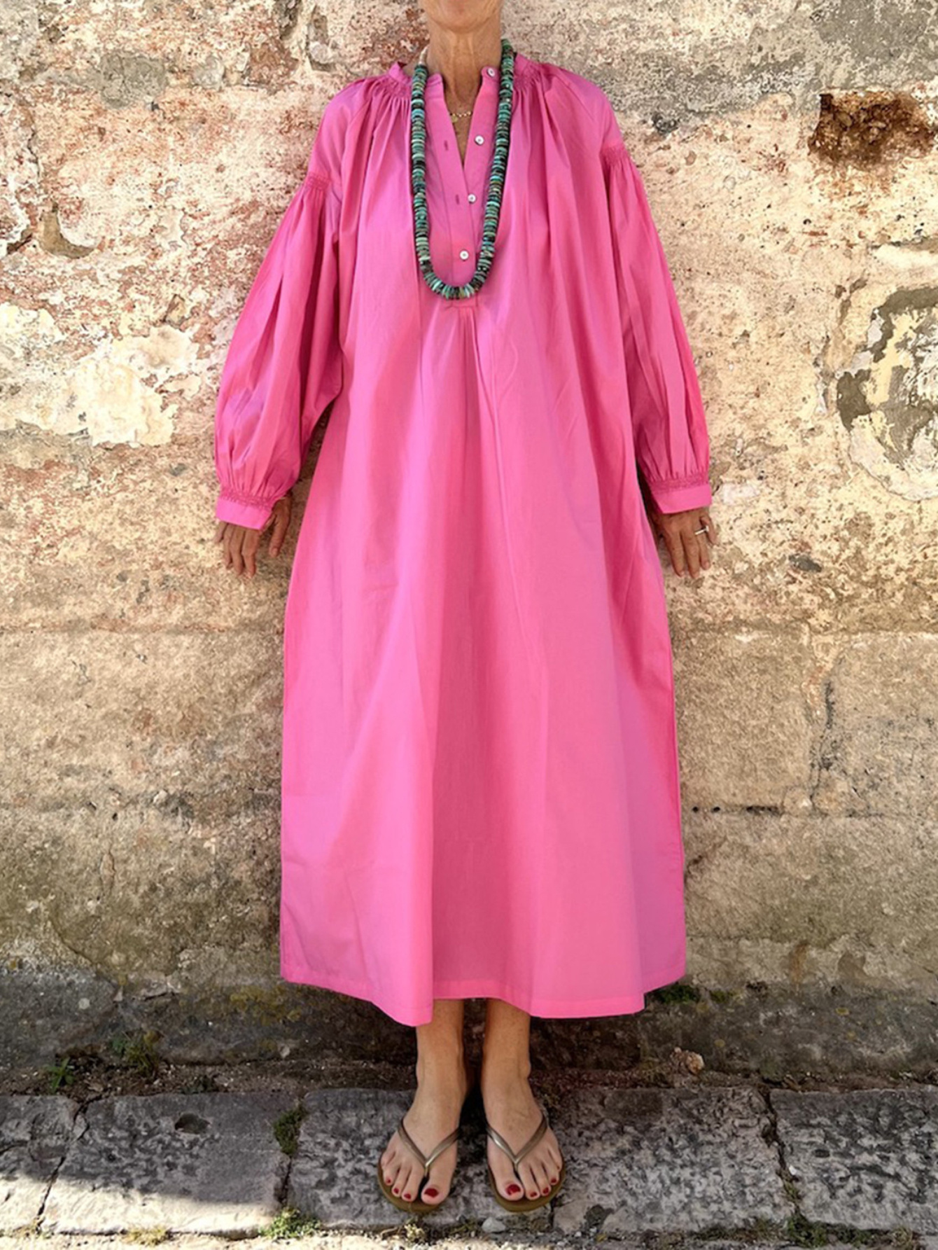 pink maxi dress casual HVEOO Summer Boho Beach Women Long Dress with Spaghetti Straps Stripe design Sweet in Pink Maxi Dress