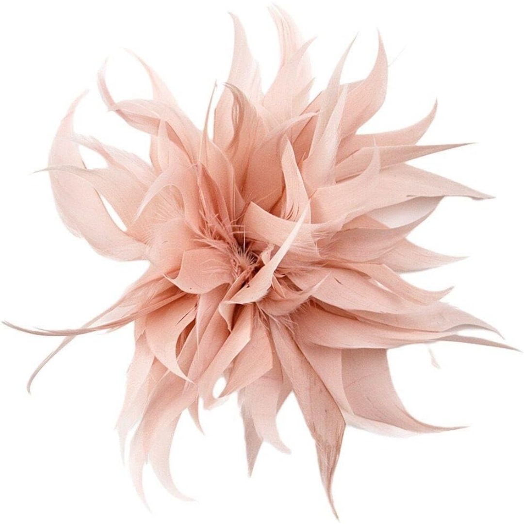 TEMU 2026 1pc 18-20Cm/7-7.8Inch Broche fleur douce en fibre fine fluide Design de luxe léger Robe de promo, Cadeau de fête des mères, Cadeau de