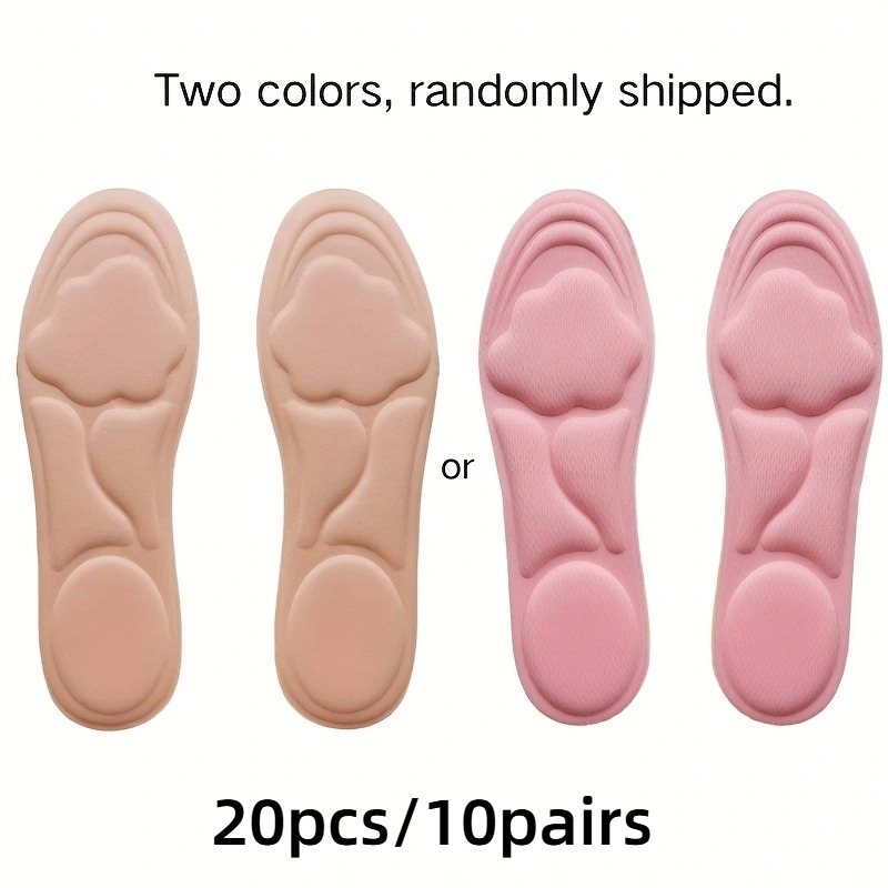 20pcs 5d insoles comfortable cushioning support - Temu Bahrain