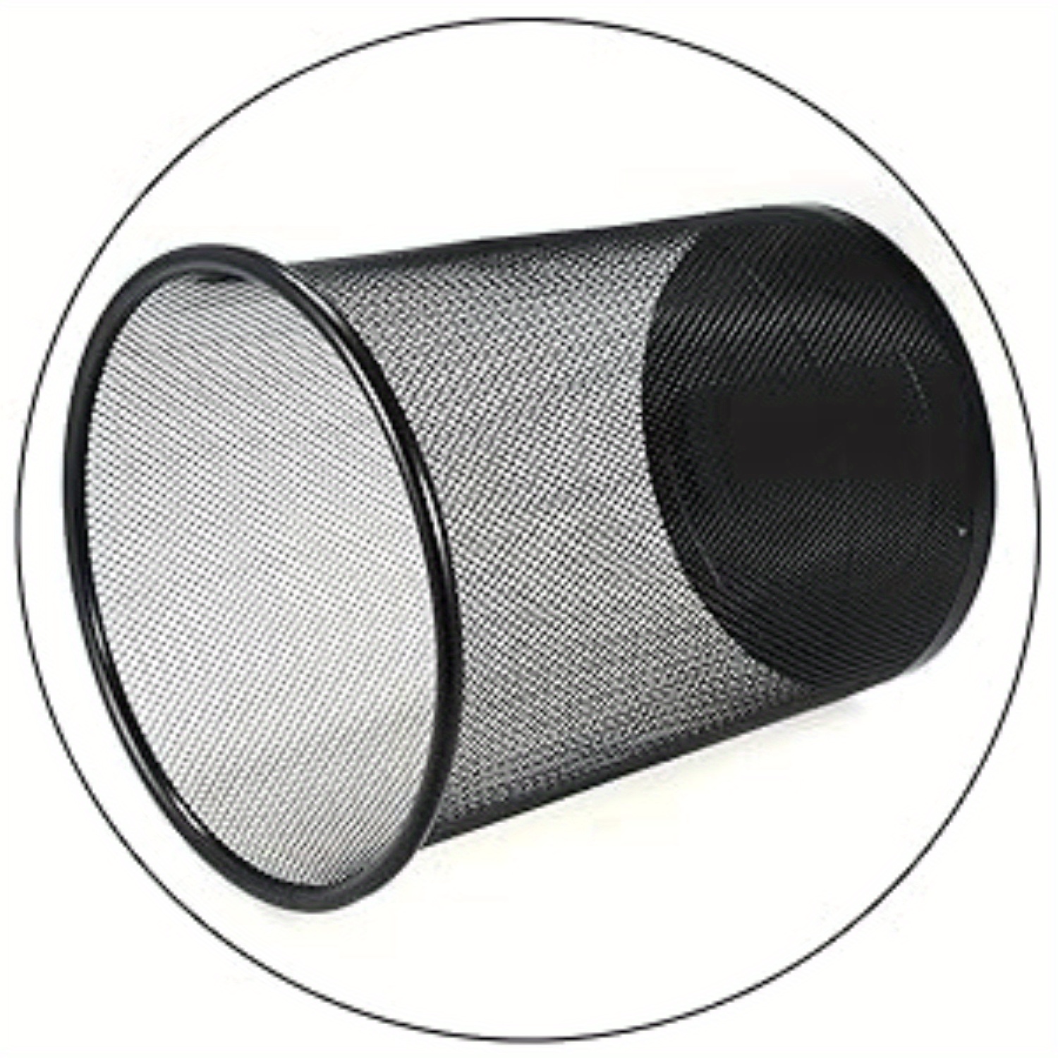 pack of 2 reinford   4 gallon metal wire mesh trash bins open top breathable design lightweight   waste baskets for home office kitchen dorm Product details 5