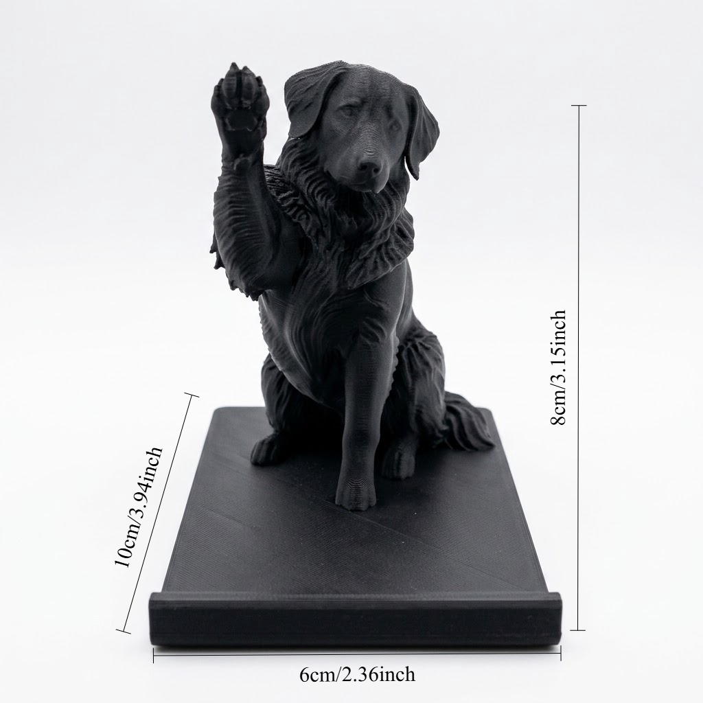 TEMU A Dog-shaped Phone Stand Compatible With All Types Of Smartphones, Which Can Serve As A Cute Decorative Item In The Room