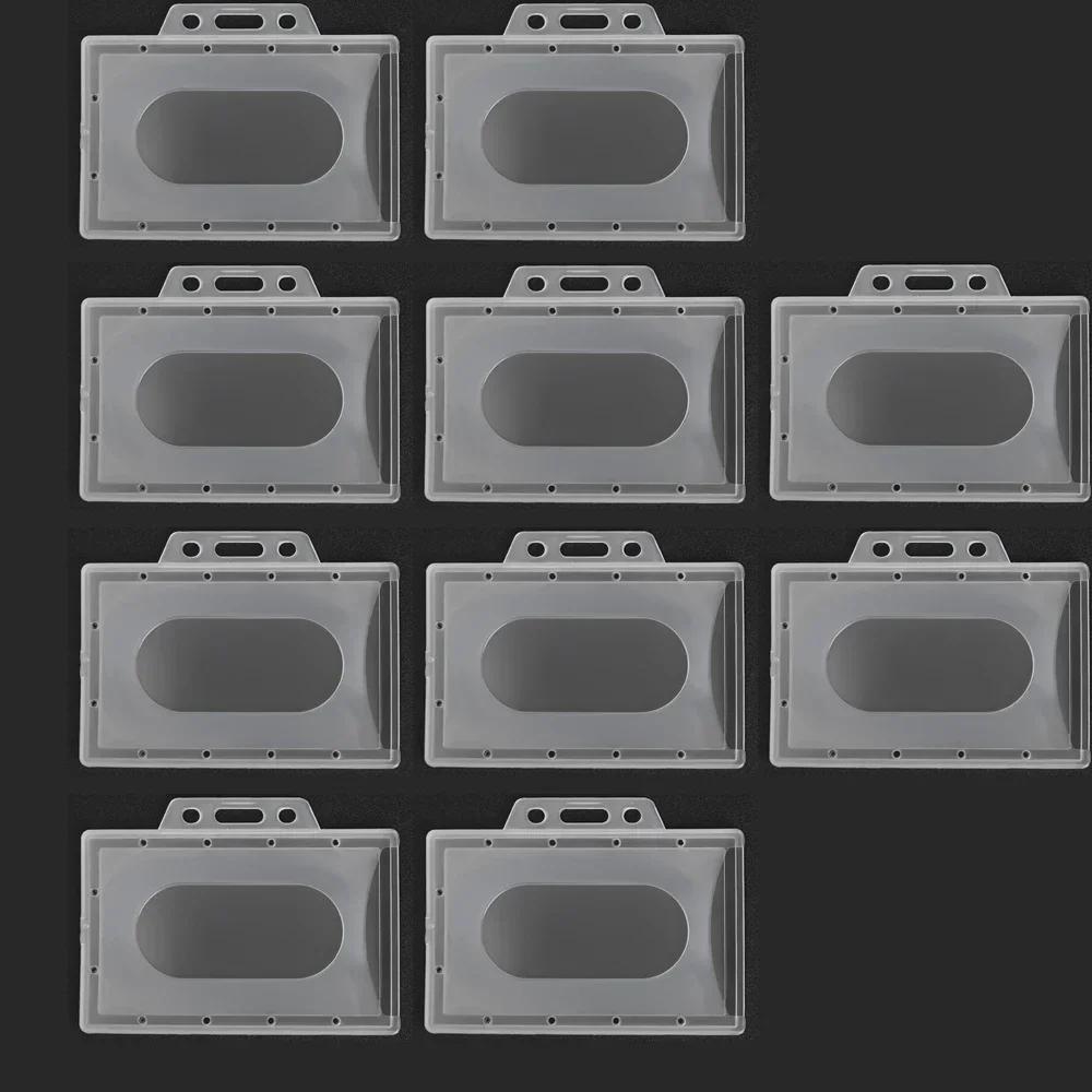 TEMU Fundas Transparentes Protectoras Multiusos para Tarjetas de Crédito y , Portatarjetas Antipérdida para Enfermeras, Permisos Laborales y Trabajo
