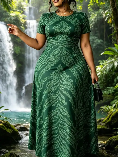 temu green dresses green dresses dress sold on Temu United States
