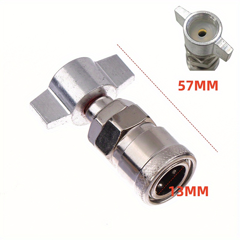Additions Innovative And Practical Truck Dust Gun Connector Straight Connect Elbow Integrated Connector