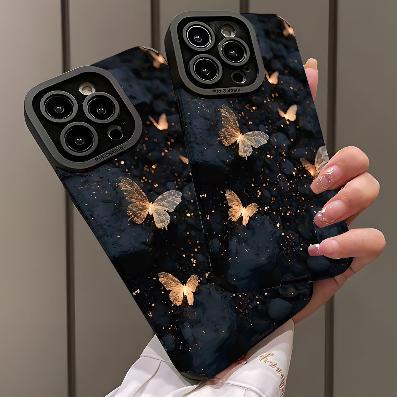 Butterfly Patterned Phone Case for Iphone 15/15 Plus/15 Pro/15 Pro Max, Iphone 14/14 Plus/14 Pro/14 Pro Max, Iphone 13/13 Pro/13 Pro Max, Iphone 12/12 Pro/12 Pro Max, Iphone 11/11 Pro/11 Pro Max/Iphone 7/8/Iphone X/XS, Dirt-Resistant And Shockproof.