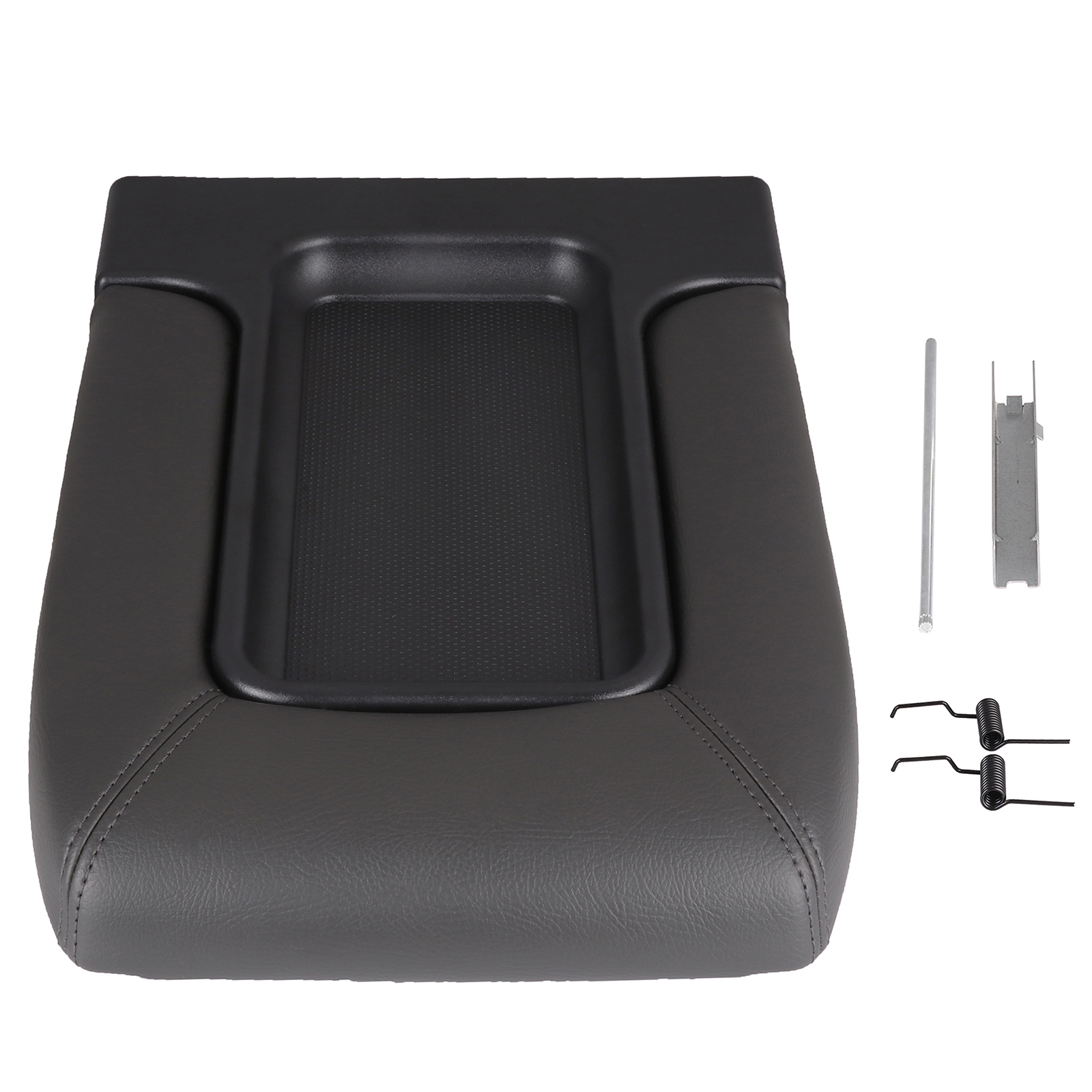 TEMU Dark Gray Center Console Lid Cover For Silverado 1500 2005 2006 And Avalanche 1500 2002 2003 2004 2005 2006, Christmas Gifts