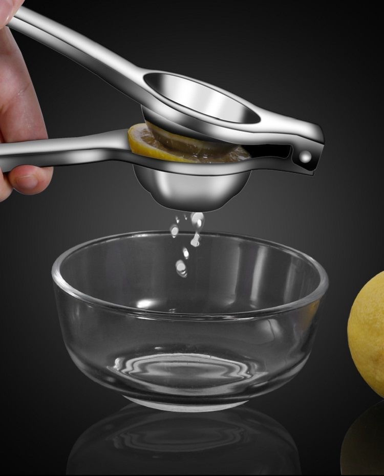 New Stainless Steel Manual Lemon Squeezer, Commercial Fruit Orange Juicer, Hand-Press Citrus Press for Juicing