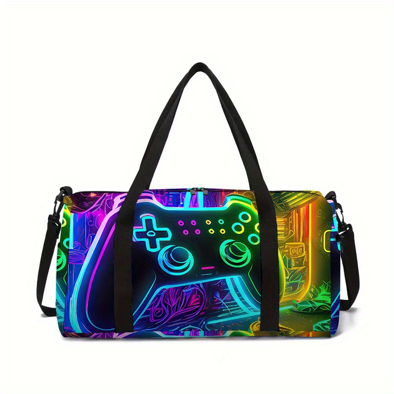 Game Controller Print Travel Bag