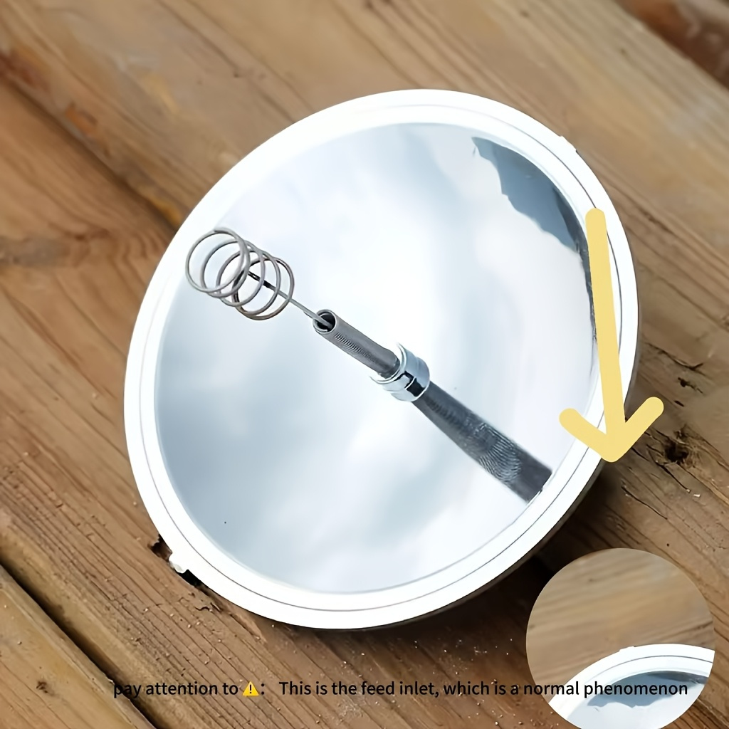 Compact Solar Flame Igniter - Sturdy Iron Construction, Ideal For Camping And Survival, No Batteries Required, User-friendly Resin Design For Consistent Ignition