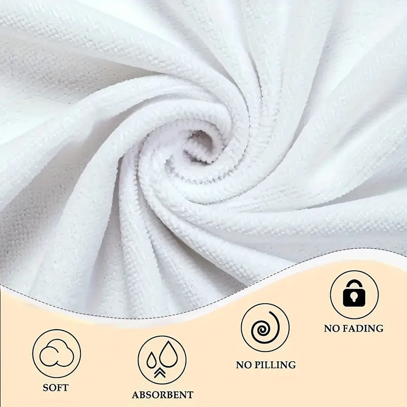 1pc Pack, Microfiber, Beach Towel With Ocean Wave, Seashell, And Starfish Pattern, Quick-Dry Microfiber, Strong Wrap-around Design, Suitable For Beach_voghion.com