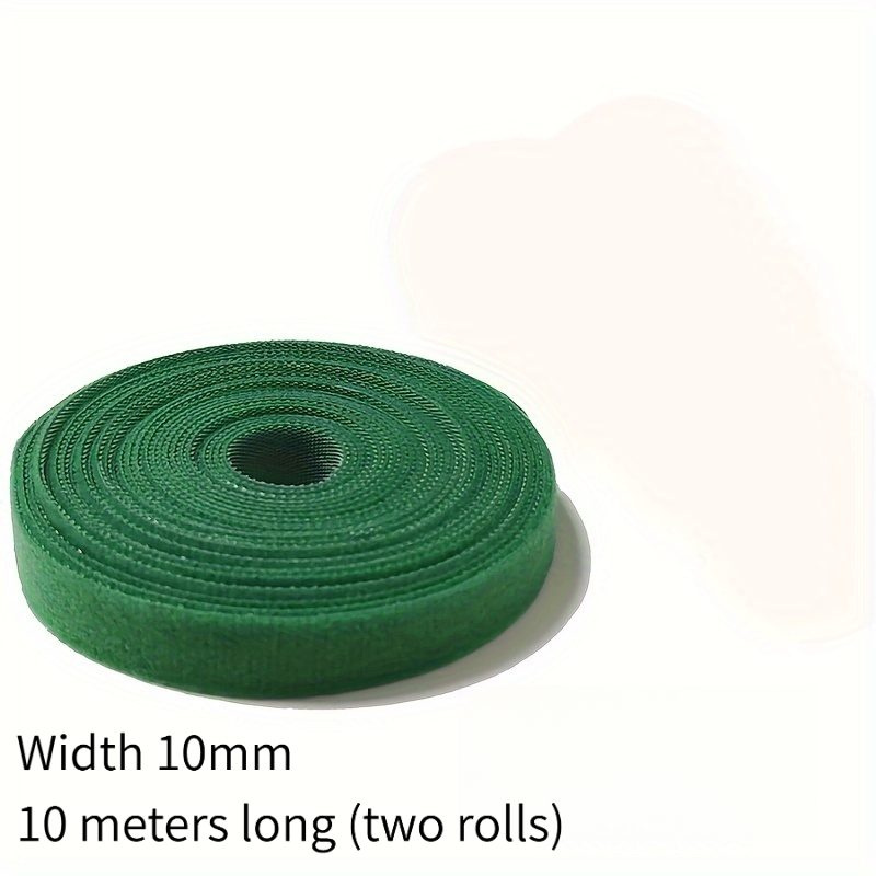 Image of A 2-roll, 10-meter Reusable Won't Plants, Suitable For Tying Garden Plants, Securing Branches, And Wrapping Trees. Garden Tools And Supplies For Plant Care