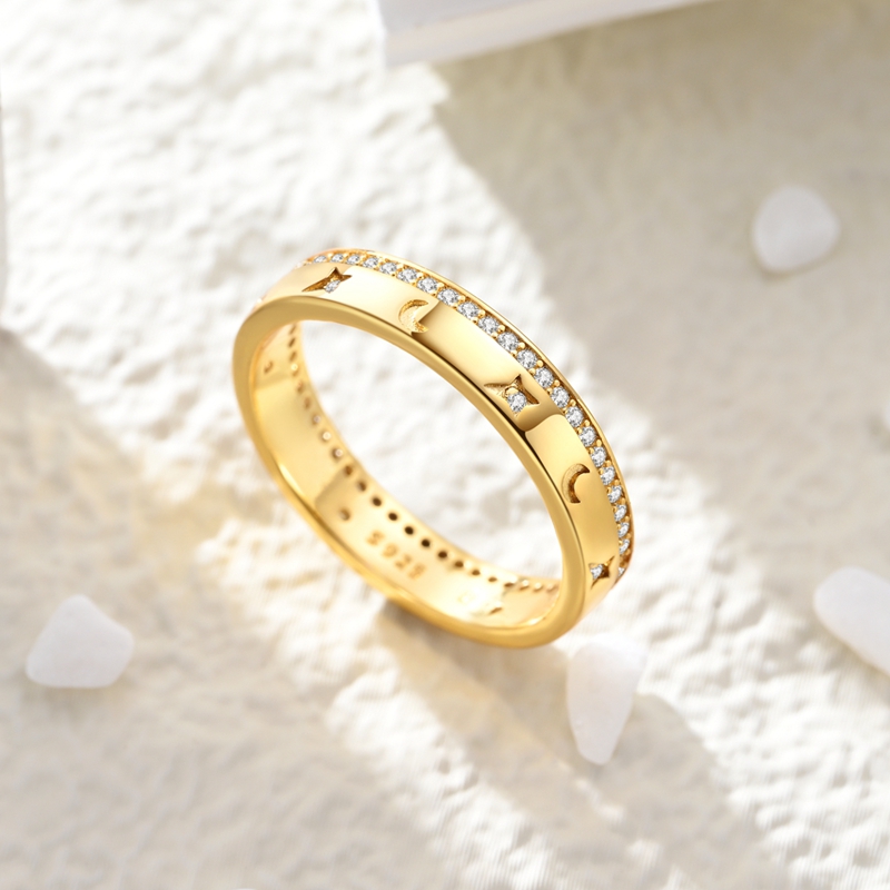 Women's Hypoallergenic Fashion Wide Ring, Wedding Gift
