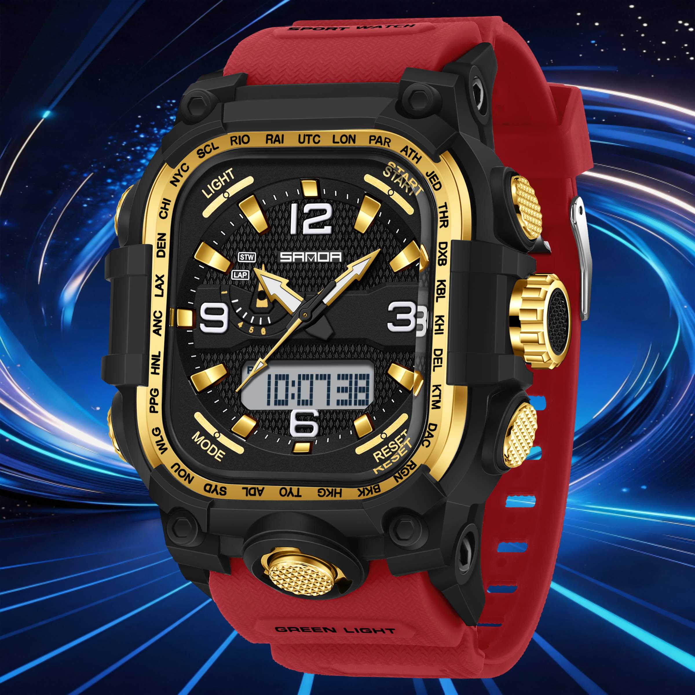 Fashionable Multifunctional Unisex Smartwatch for Fitness