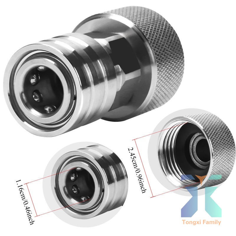 Hochdruckreiniger-Schnellverbinder Aus Edelstahl – Sicher & Dicht Bis 5000 Psi