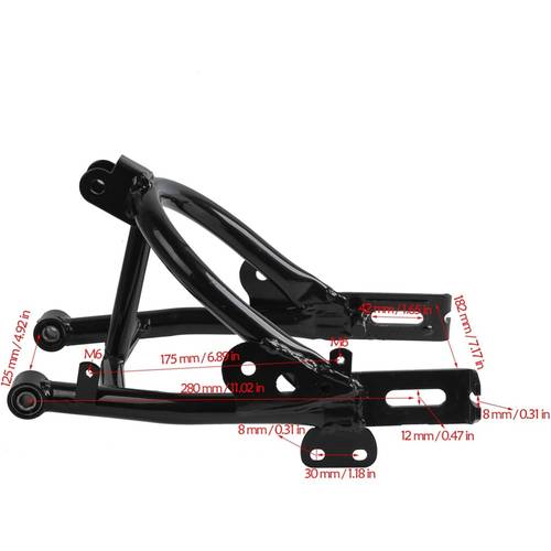 heavy duty swing arm rear swing arm for 10 wheel crf50 ttr50 mini bike ssr pit dirt bikes 50cc 70cc 90cc 110cc 125cc dr49