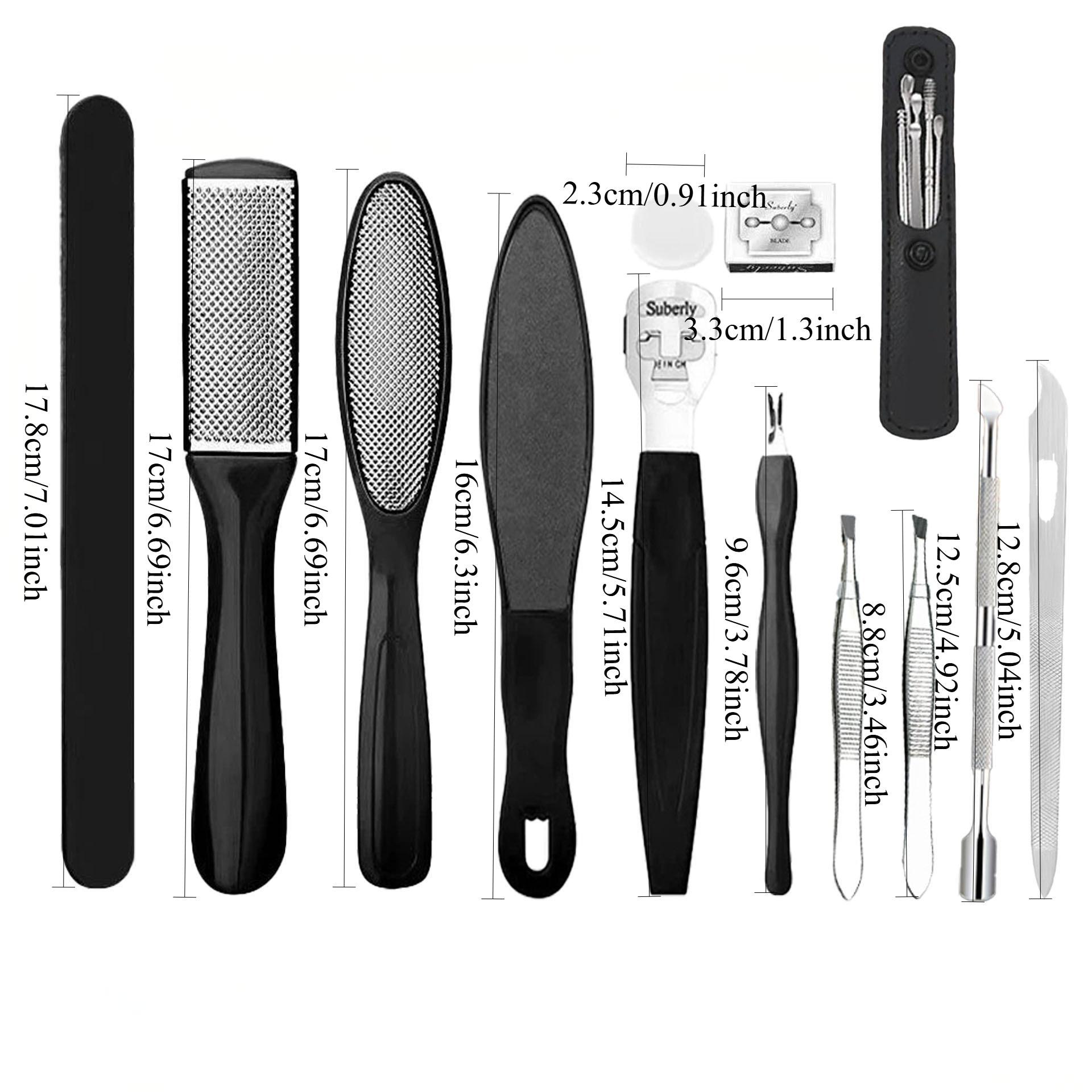 18pcs Professional Pedicure Manicure Tool Set